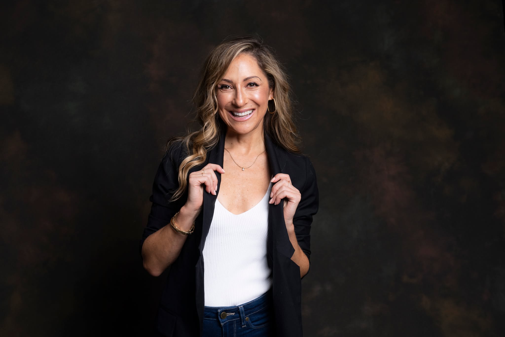 melissa on black dress