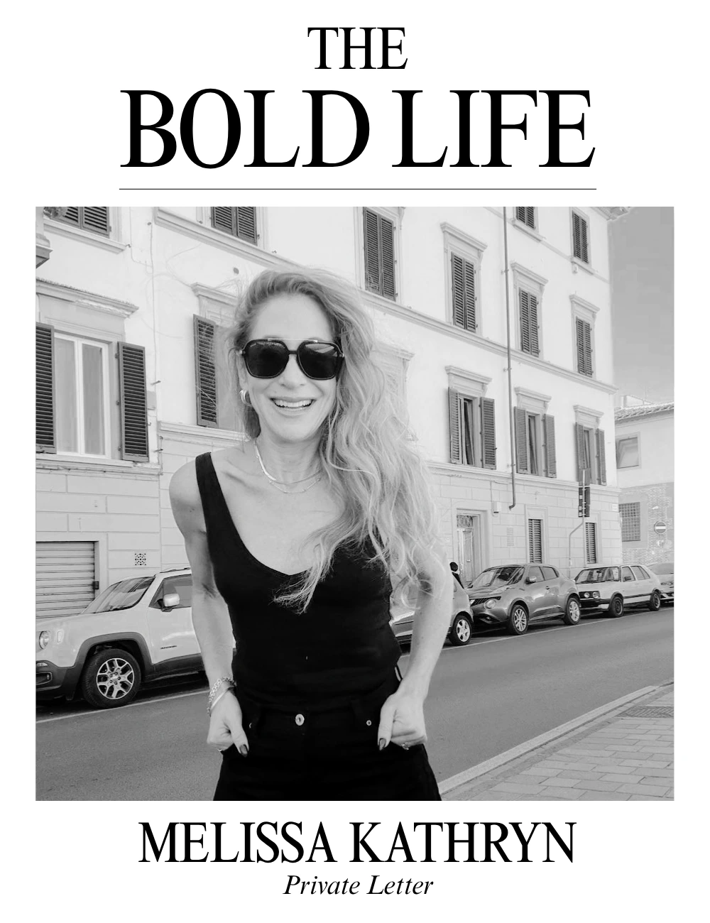 The Bold Life - Melissa Kathryn in Italy